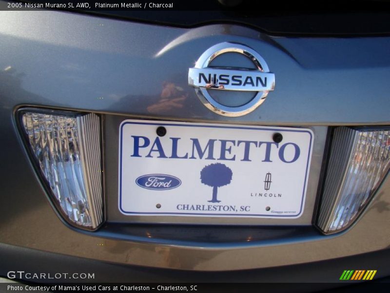 Platinum Metallic / Charcoal 2005 Nissan Murano SL AWD