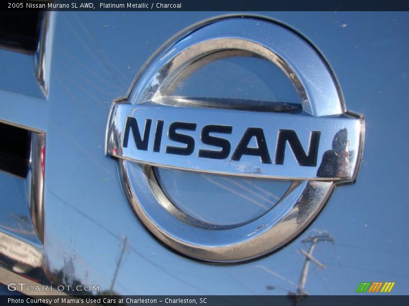 Platinum Metallic / Charcoal 2005 Nissan Murano SL AWD