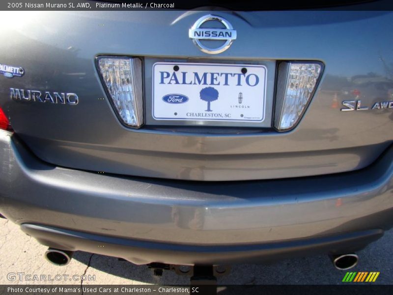 Platinum Metallic / Charcoal 2005 Nissan Murano SL AWD