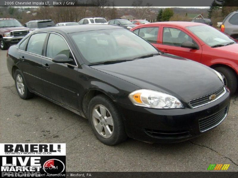 Black / Gray 2006 Chevrolet Impala LT