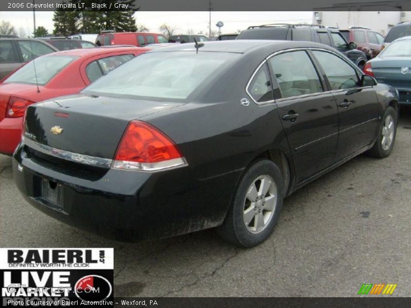 Black / Gray 2006 Chevrolet Impala LT