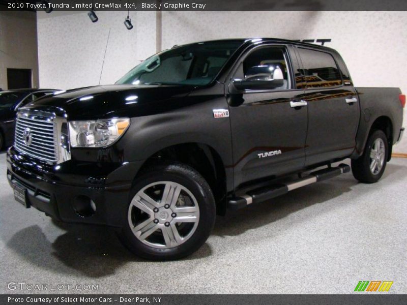 Black / Graphite Gray 2010 Toyota Tundra Limited CrewMax 4x4