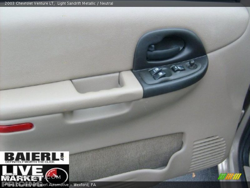 Light Sandrift Metallic / Neutral 2003 Chevrolet Venture LT