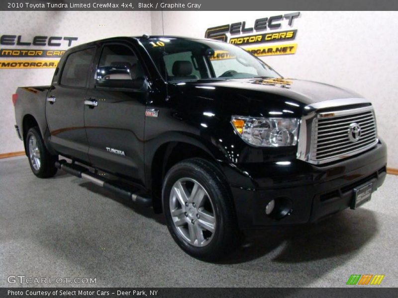 Black / Graphite Gray 2010 Toyota Tundra Limited CrewMax 4x4