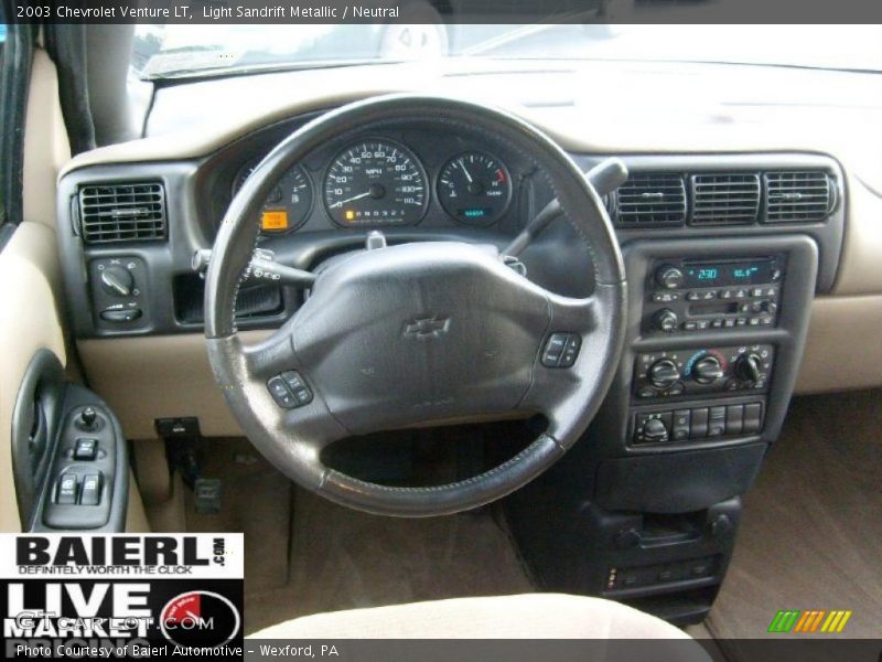 Light Sandrift Metallic / Neutral 2003 Chevrolet Venture LT