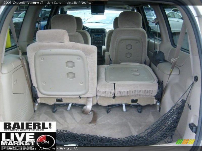 Light Sandrift Metallic / Neutral 2003 Chevrolet Venture LT