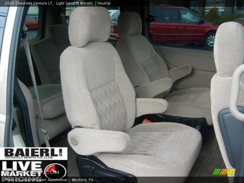 Light Sandrift Metallic / Neutral 2003 Chevrolet Venture LT