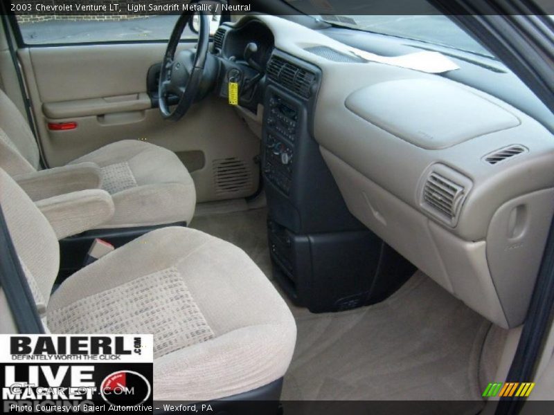 Light Sandrift Metallic / Neutral 2003 Chevrolet Venture LT