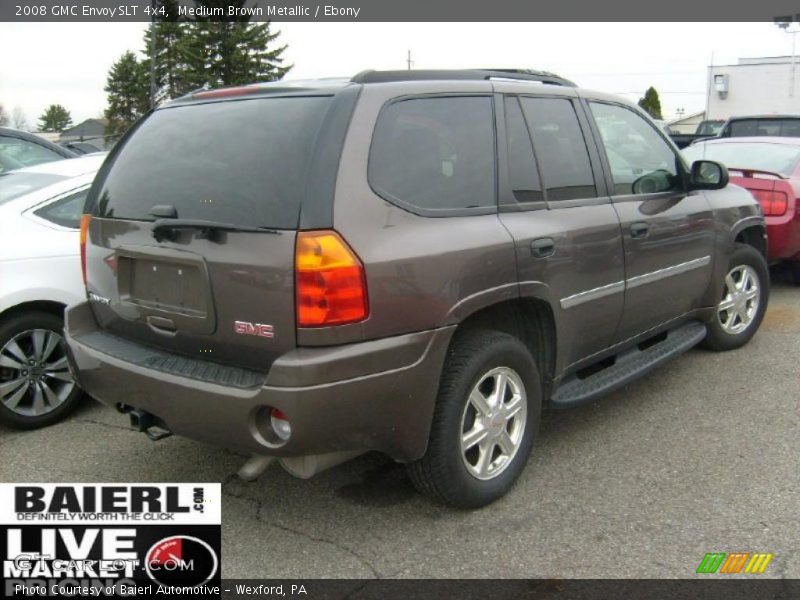 Medium Brown Metallic / Ebony 2008 GMC Envoy SLT 4x4