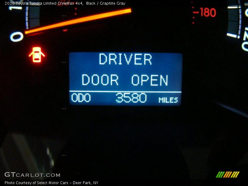 Black / Graphite Gray 2010 Toyota Tundra Limited CrewMax 4x4