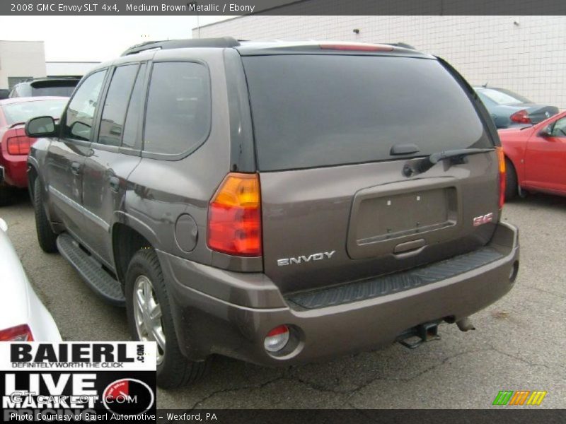 Medium Brown Metallic / Ebony 2008 GMC Envoy SLT 4x4