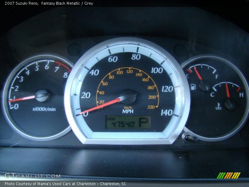 Fantasy Black Metallic / Grey 2007 Suzuki Reno