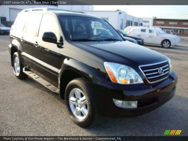 Black Onyx / Dark Gray 2007 Lexus GX 470