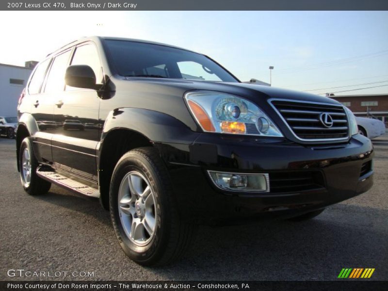 Black Onyx / Dark Gray 2007 Lexus GX 470
