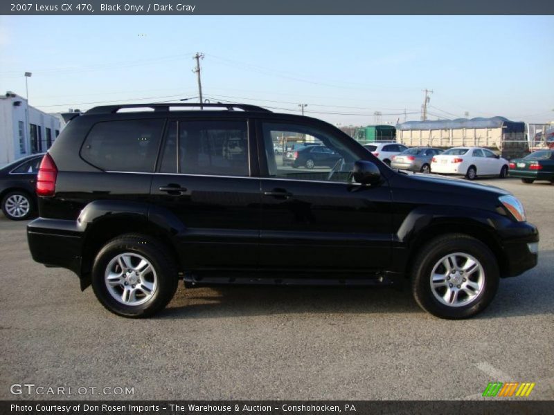 Black Onyx / Dark Gray 2007 Lexus GX 470
