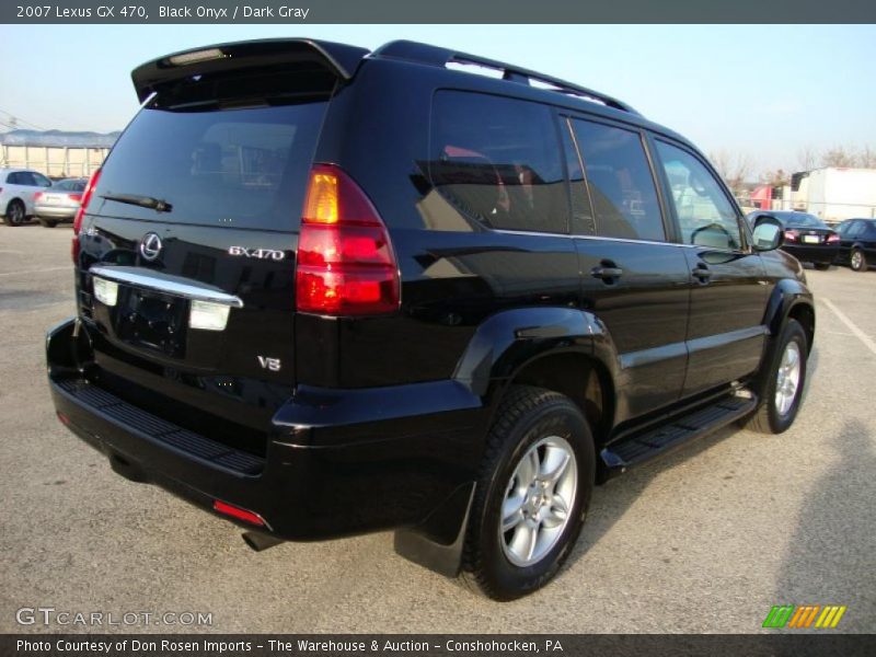 Black Onyx / Dark Gray 2007 Lexus GX 470