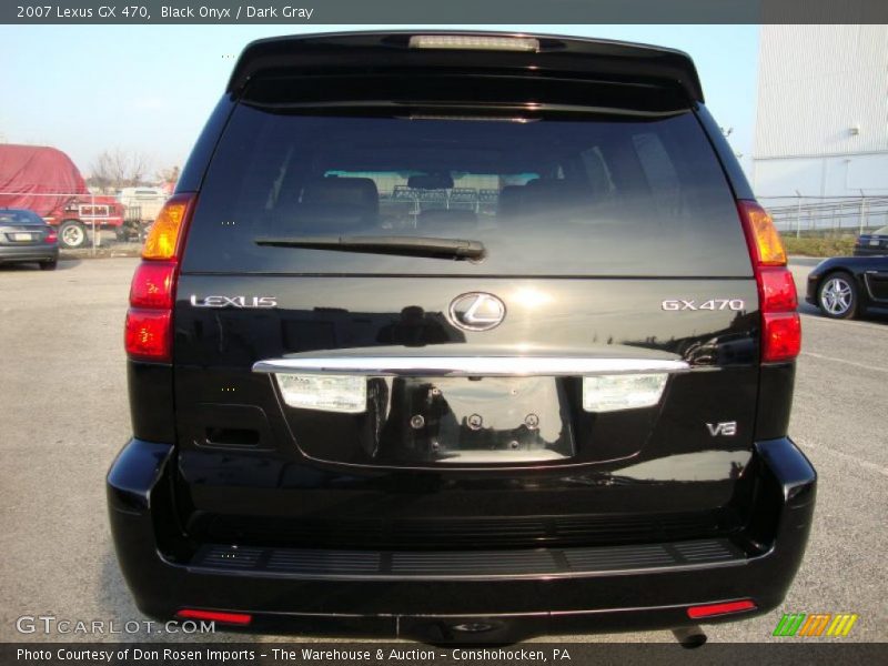 Black Onyx / Dark Gray 2007 Lexus GX 470