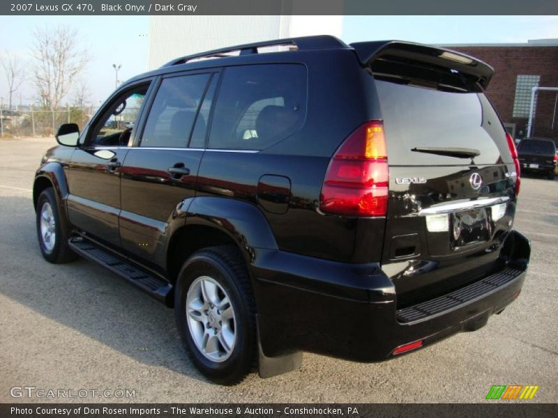 Black Onyx / Dark Gray 2007 Lexus GX 470