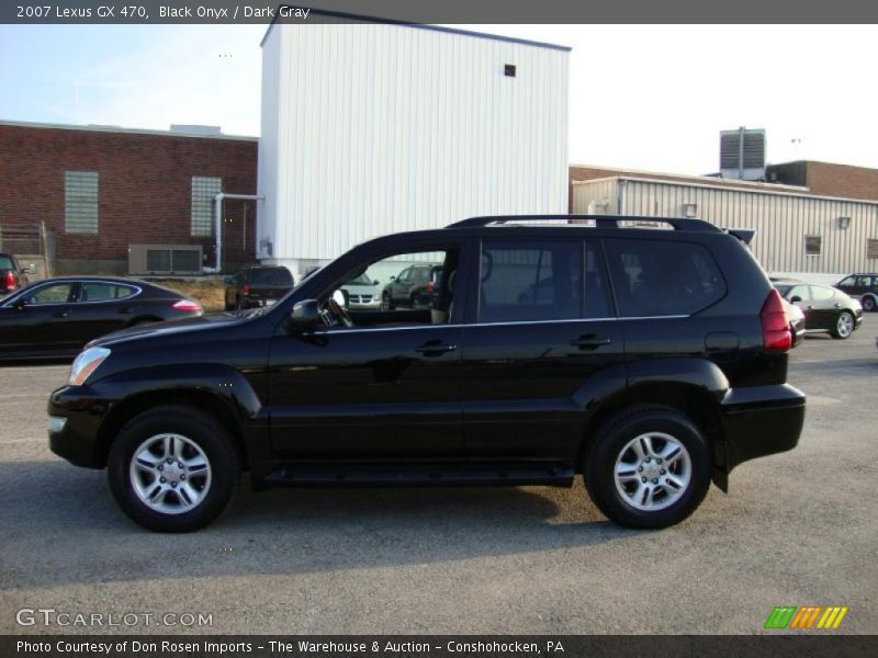 Black Onyx / Dark Gray 2007 Lexus GX 470