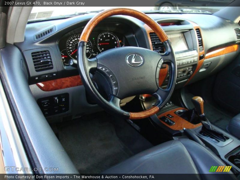 Black Onyx / Dark Gray 2007 Lexus GX 470