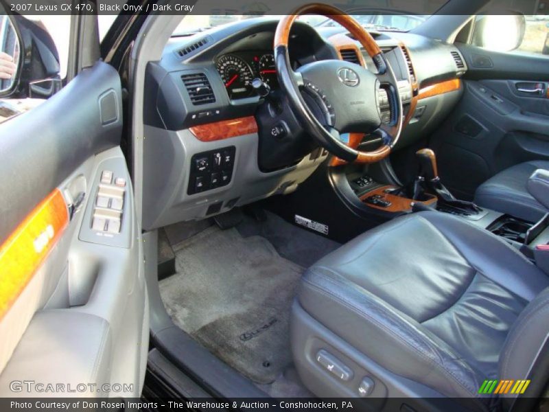 Black Onyx / Dark Gray 2007 Lexus GX 470