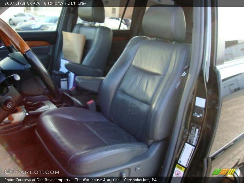 Black Onyx / Dark Gray 2007 Lexus GX 470