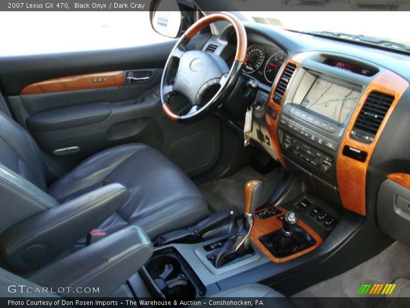 Black Onyx / Dark Gray 2007 Lexus GX 470