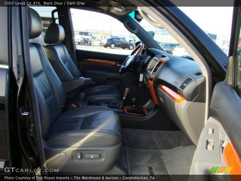 Black Onyx / Dark Gray 2007 Lexus GX 470