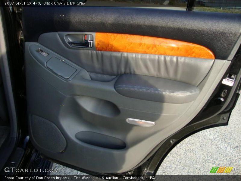 Black Onyx / Dark Gray 2007 Lexus GX 470