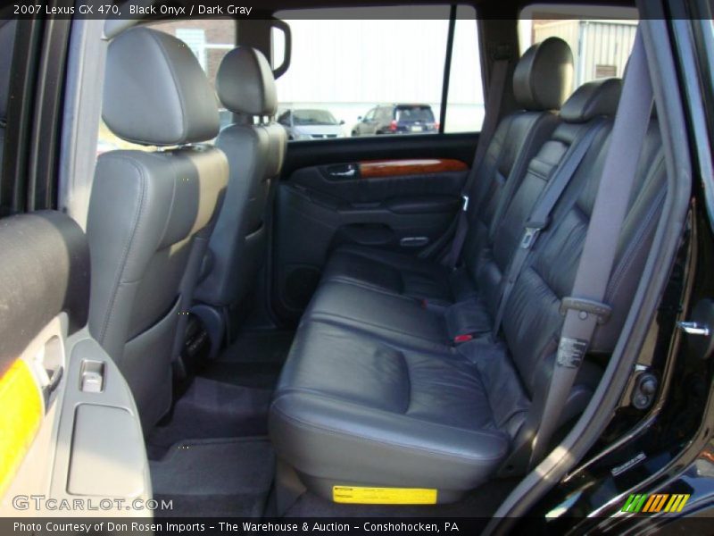Black Onyx / Dark Gray 2007 Lexus GX 470