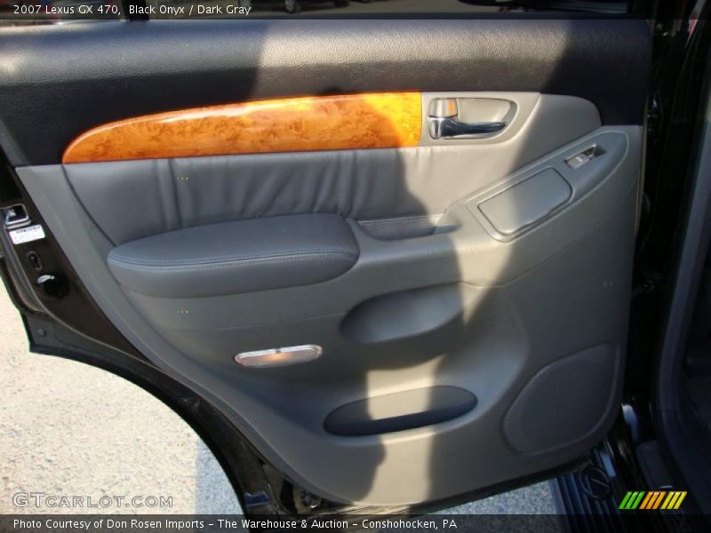 Black Onyx / Dark Gray 2007 Lexus GX 470