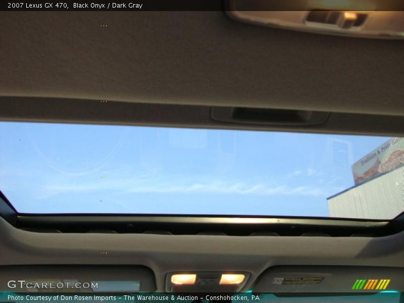 Black Onyx / Dark Gray 2007 Lexus GX 470