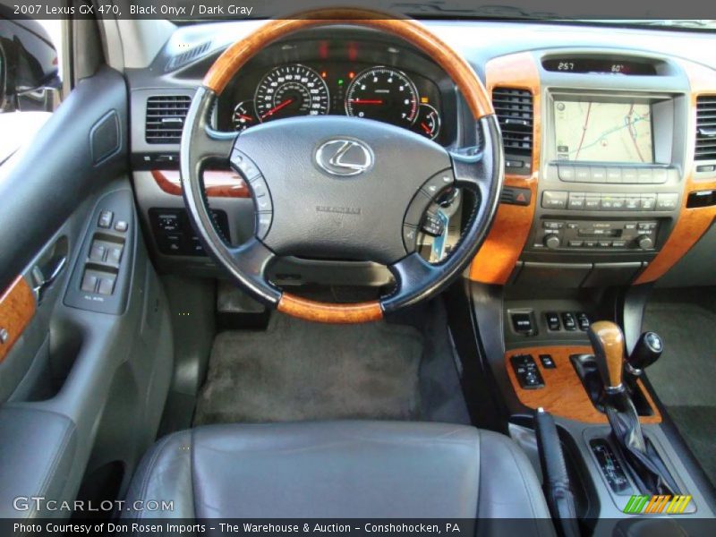 Black Onyx / Dark Gray 2007 Lexus GX 470