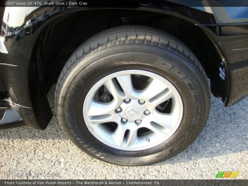 Black Onyx / Dark Gray 2007 Lexus GX 470