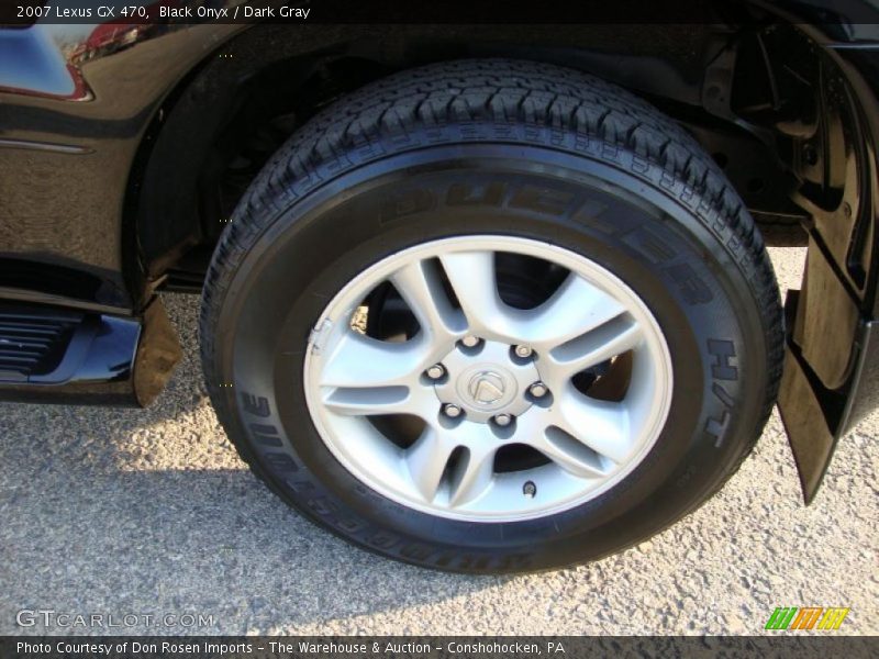 Black Onyx / Dark Gray 2007 Lexus GX 470