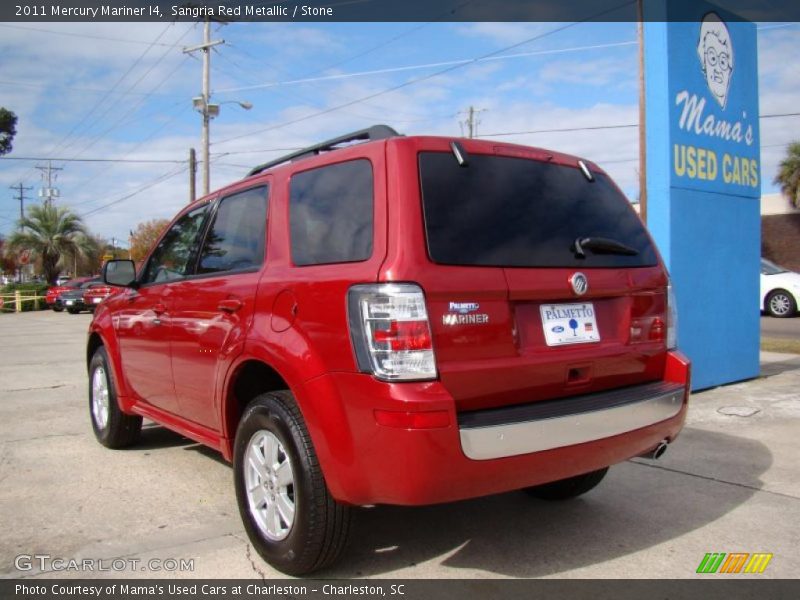 Sangria Red Metallic / Stone 2011 Mercury Mariner I4