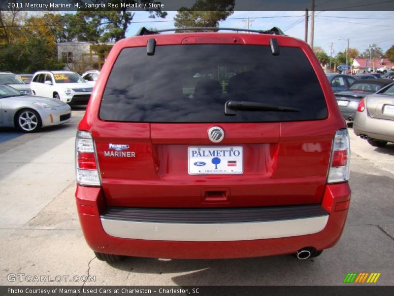 Sangria Red Metallic / Stone 2011 Mercury Mariner I4