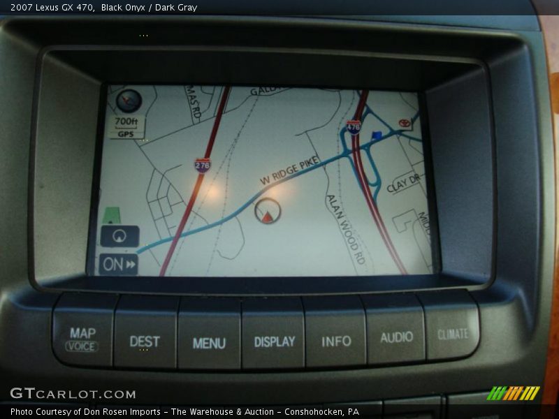 Black Onyx / Dark Gray 2007 Lexus GX 470