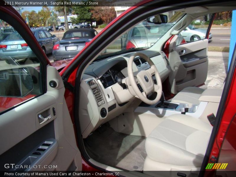 Sangria Red Metallic / Stone 2011 Mercury Mariner I4