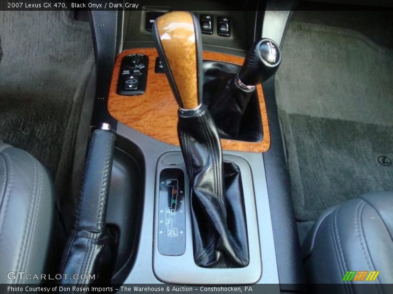 Black Onyx / Dark Gray 2007 Lexus GX 470