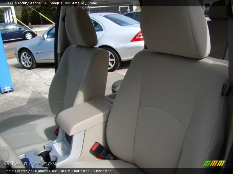 Sangria Red Metallic / Stone 2011 Mercury Mariner I4