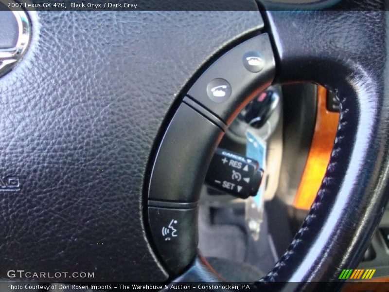 Black Onyx / Dark Gray 2007 Lexus GX 470