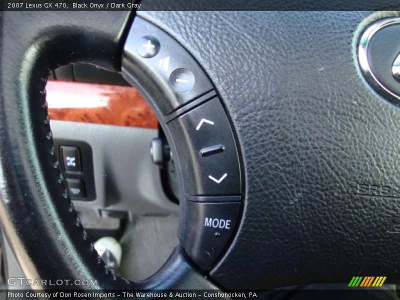 Black Onyx / Dark Gray 2007 Lexus GX 470