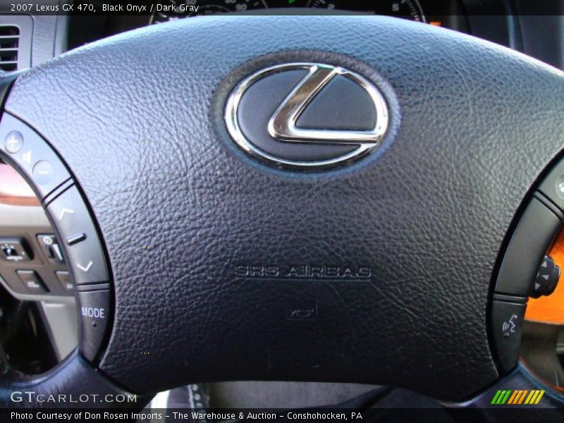 Black Onyx / Dark Gray 2007 Lexus GX 470