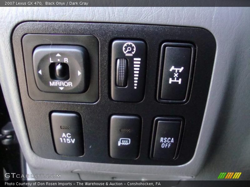 Black Onyx / Dark Gray 2007 Lexus GX 470