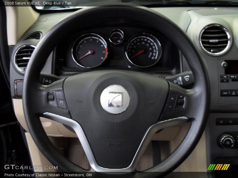Deep Blue / Tan 2008 Saturn VUE XE