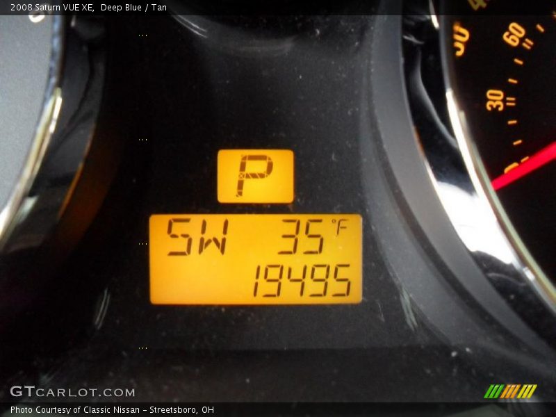 Deep Blue / Tan 2008 Saturn VUE XE
