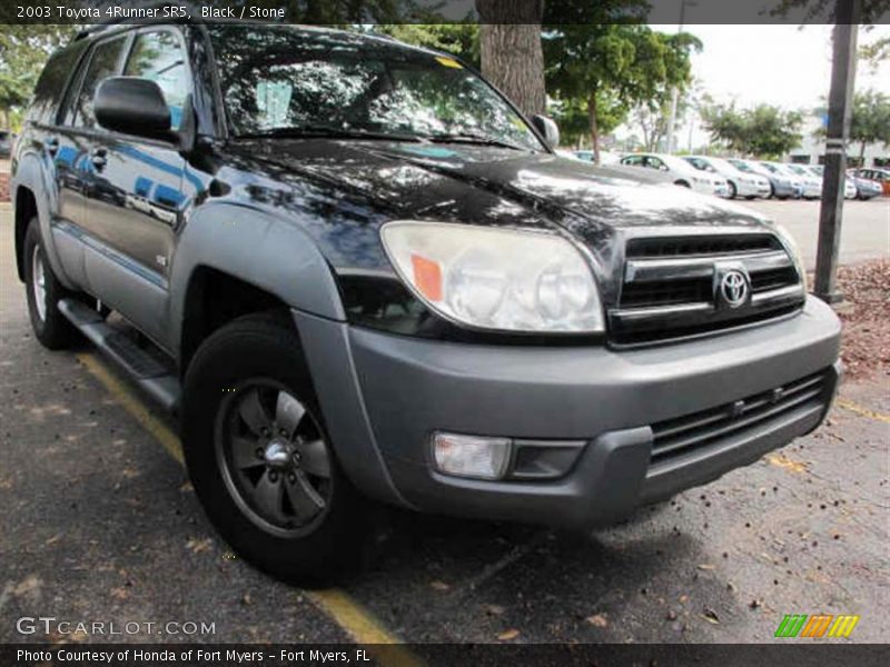 Black / Stone 2003 Toyota 4Runner SR5