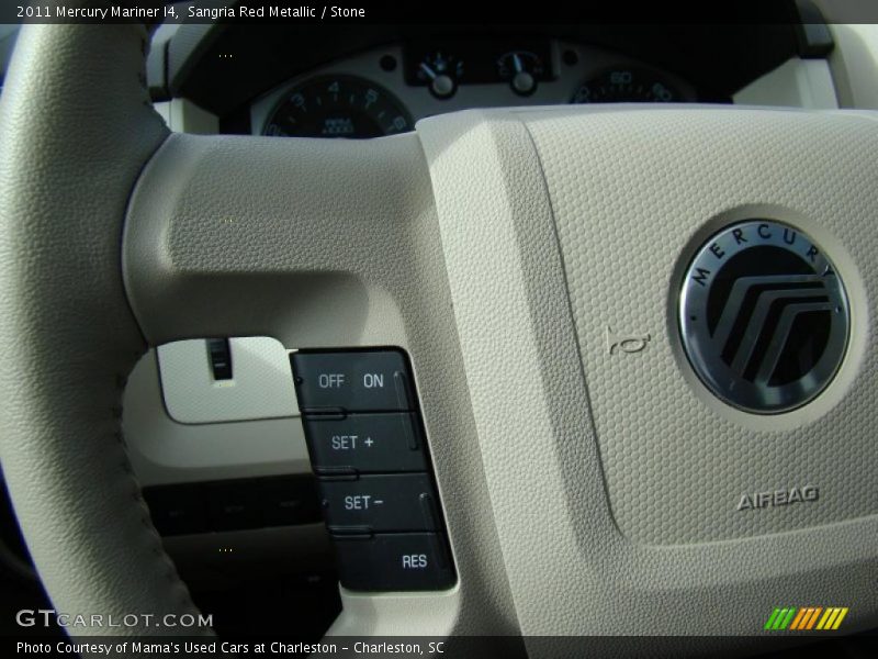 Sangria Red Metallic / Stone 2011 Mercury Mariner I4