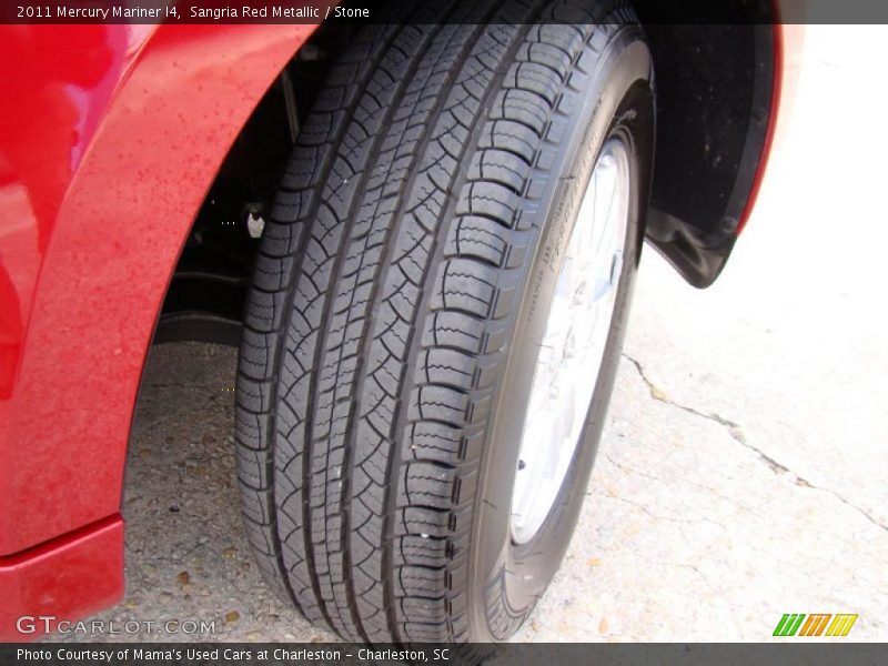 Sangria Red Metallic / Stone 2011 Mercury Mariner I4